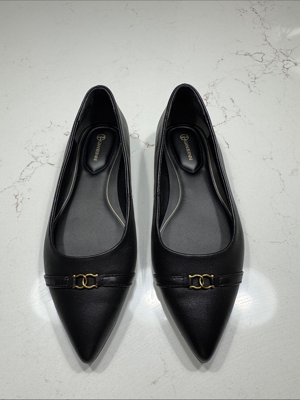 Giani Bernini
Women's Bentlley Pointed Toe Flats Black Size 6.5